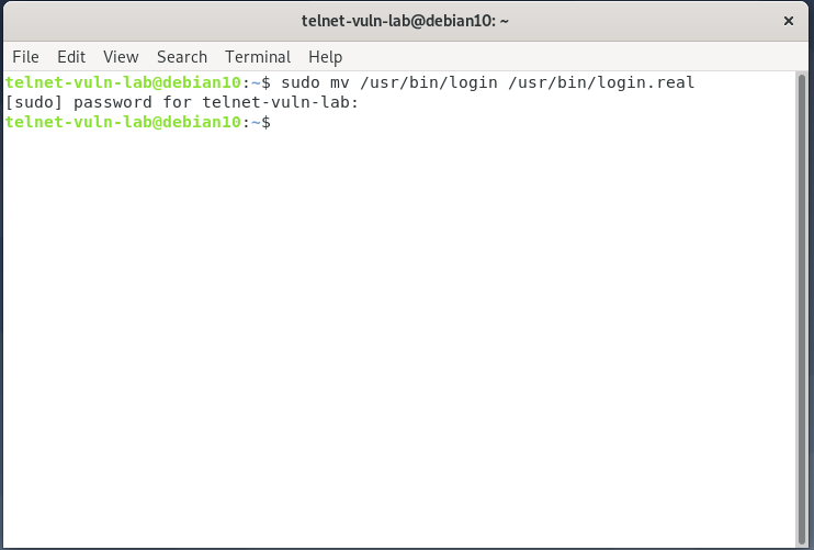 Backing up the login binary