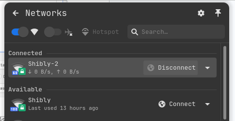 Client connected to a different router