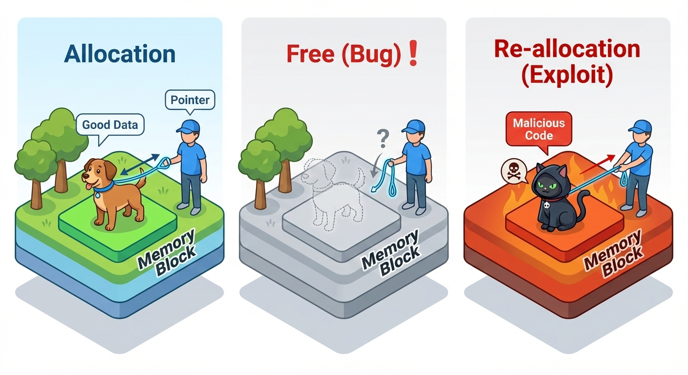 Use-After-Free Diagram