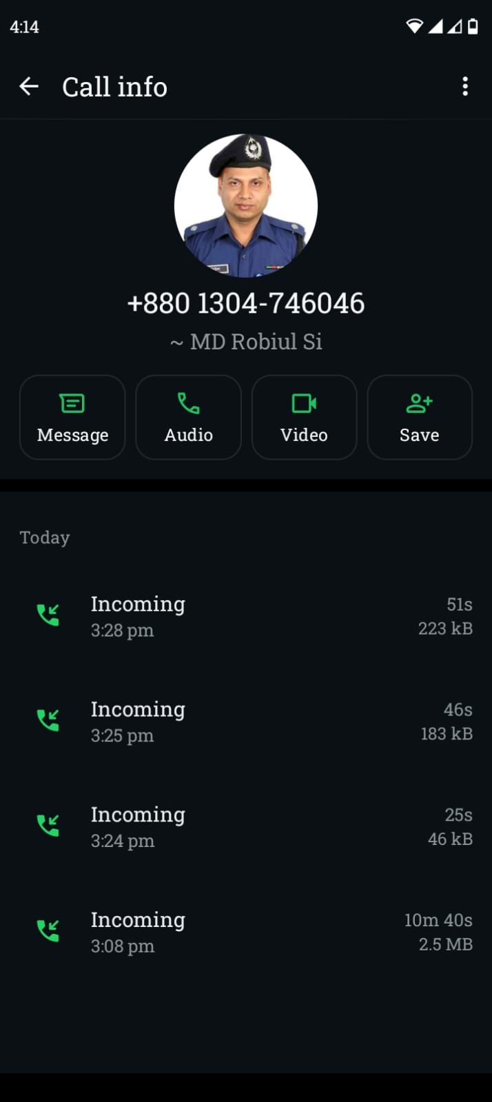 WhatsApp Scam Warning