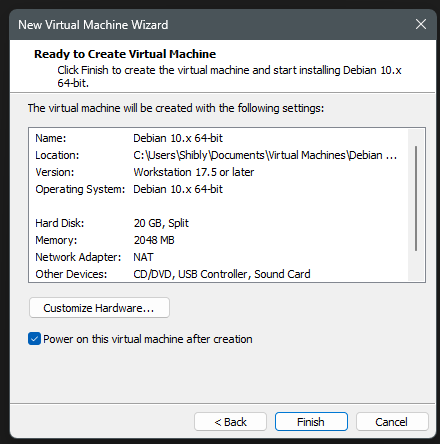 Customize Hardware button